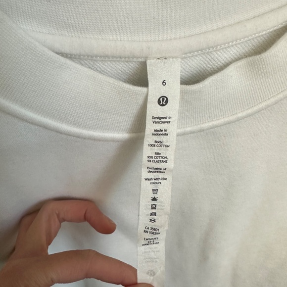 Lululemon perfectly oversized crew - Picture 3 of 3